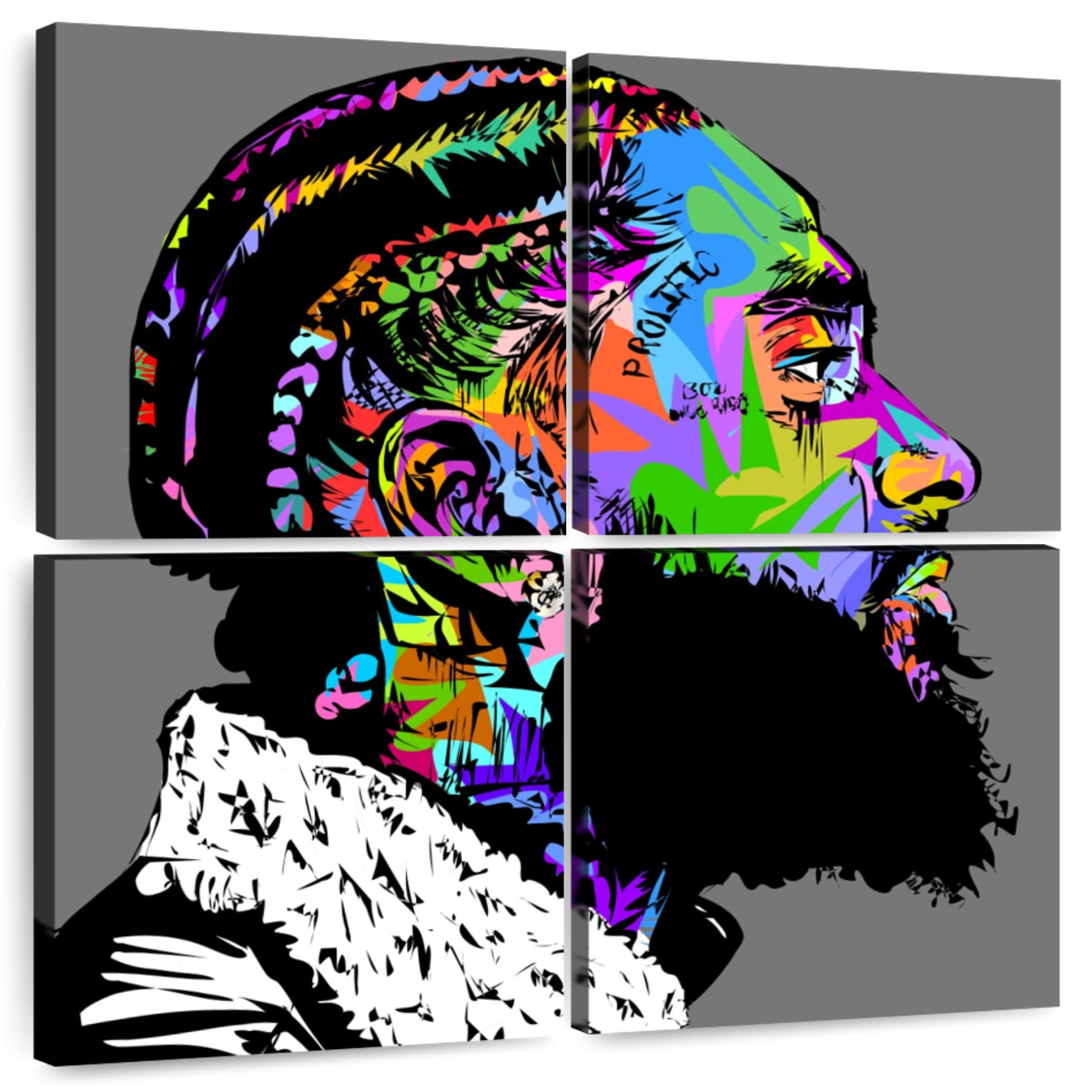 Nipsey Hussle Canvas Art Painting Nipsey Hussle Wall Art Pop