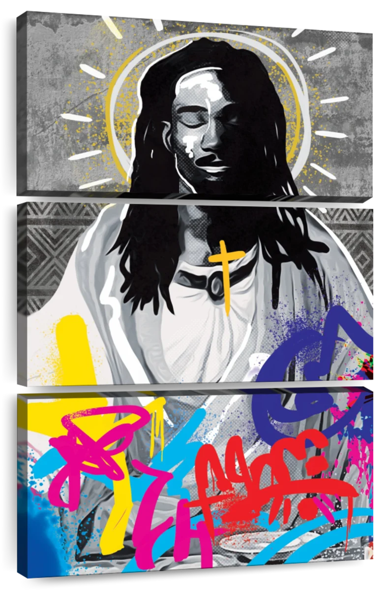 Urban Jesus Art: Canvas Prints, Frames  Posters