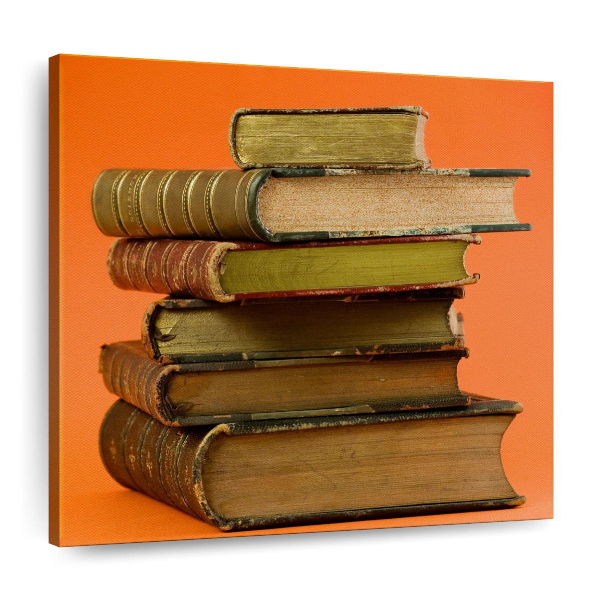 3 Old Books Stacked on Each Other Graphic by Mint Pixels