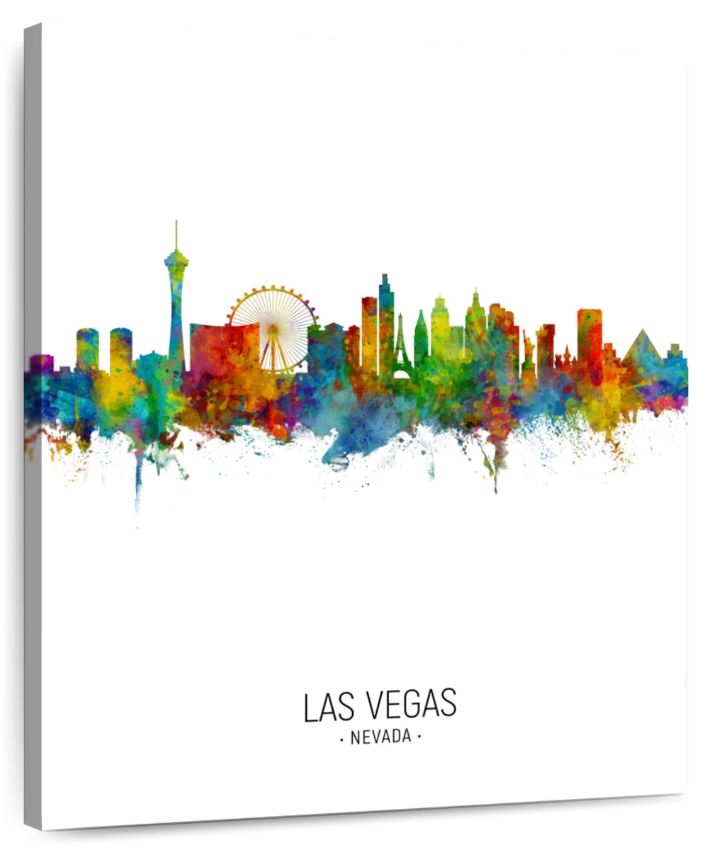 Las Vegas Nevada Skyline Wall Art