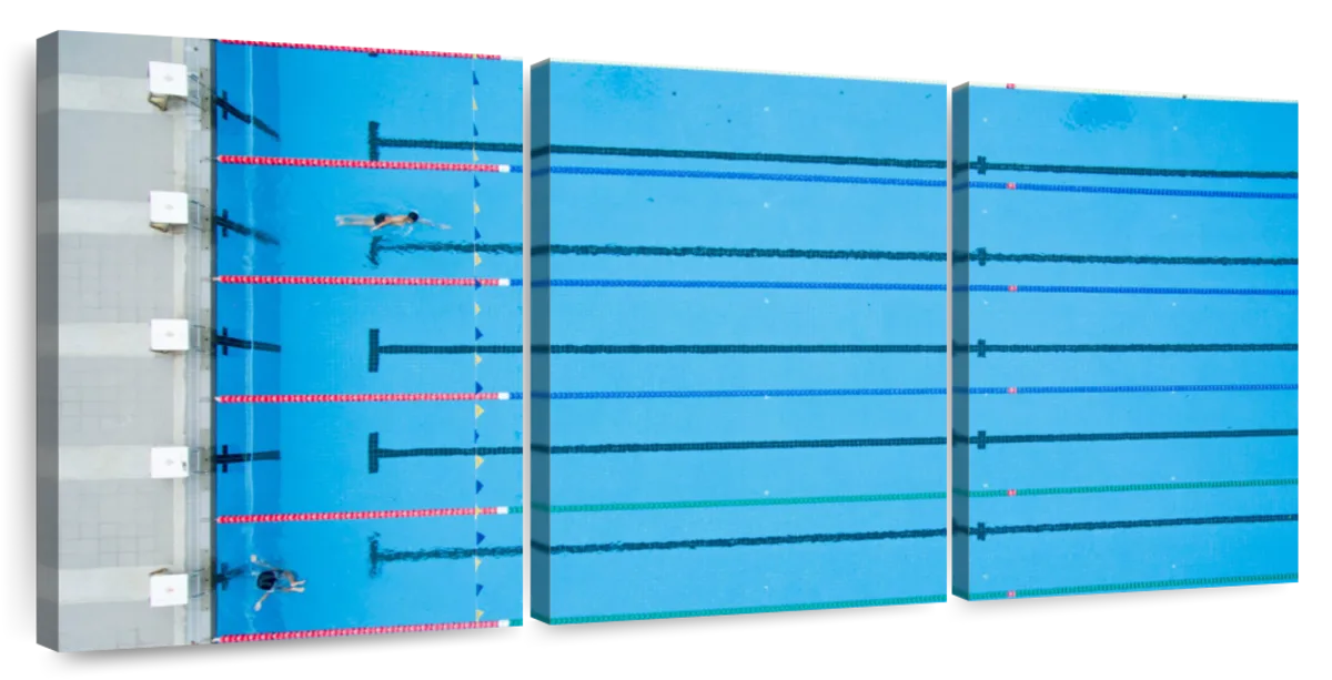 olympic swimming pool diagram