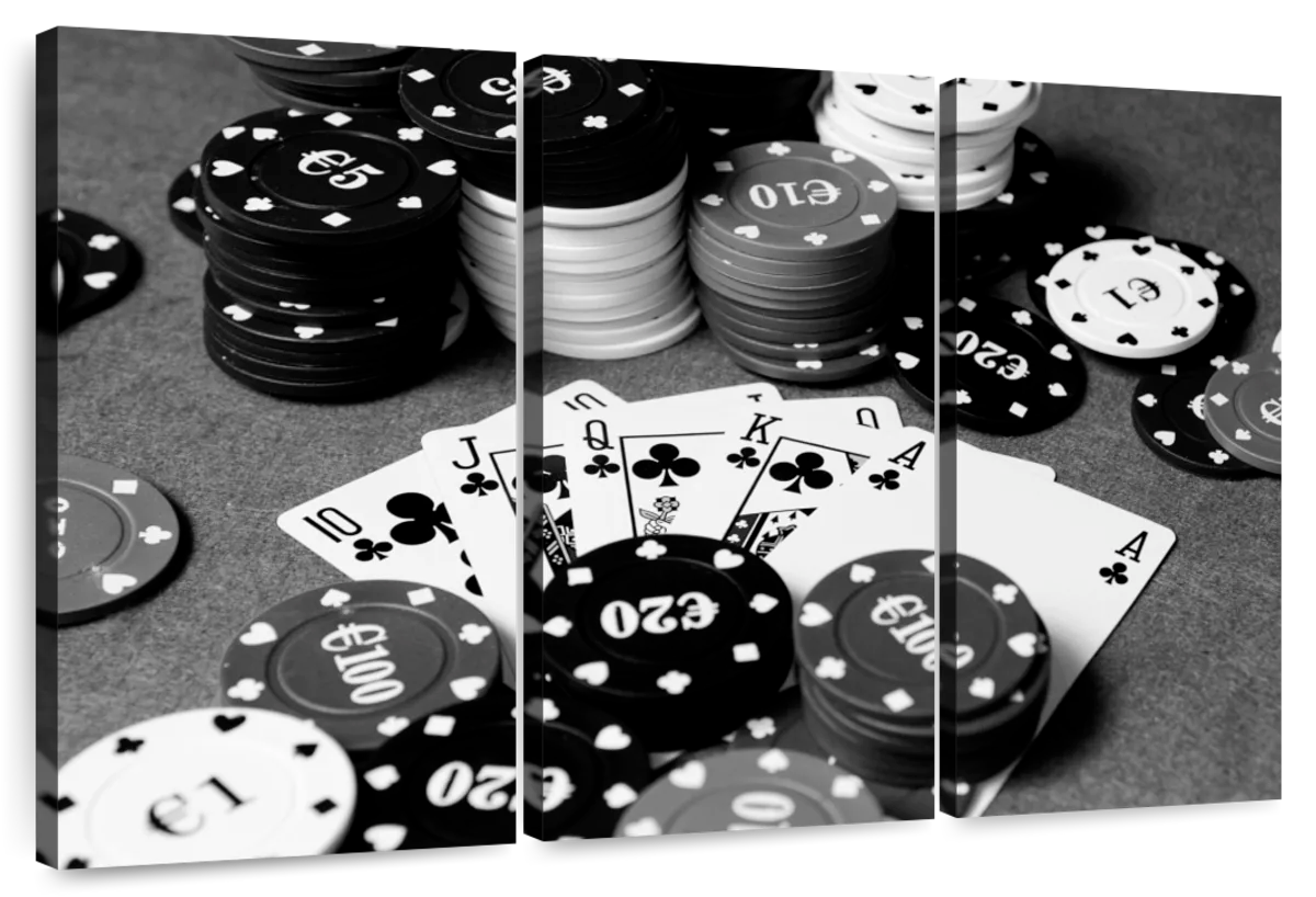 black poker art