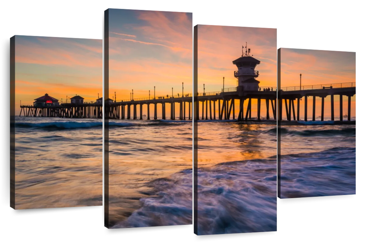Sunsets of Huntington Beach Collection note card set