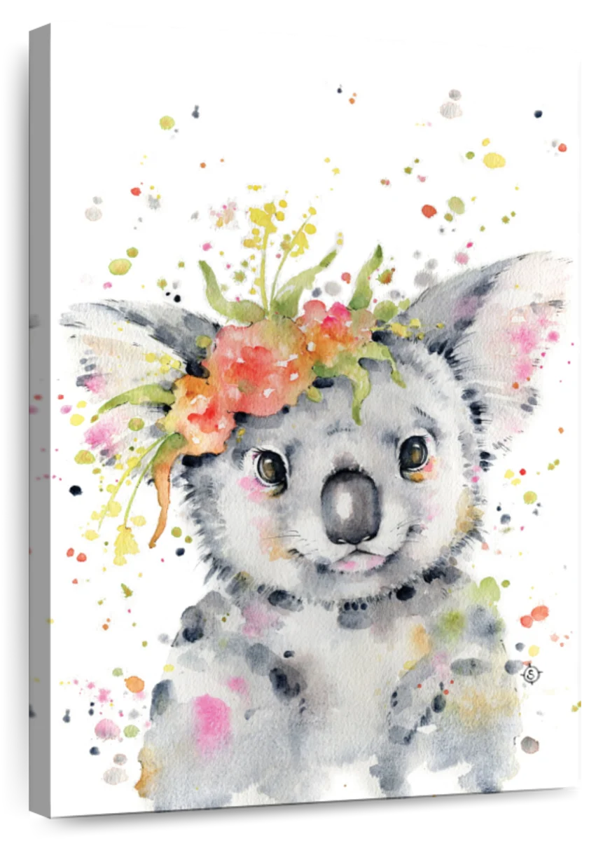 Lola Koala Acrylic painting by Tiffany Budd