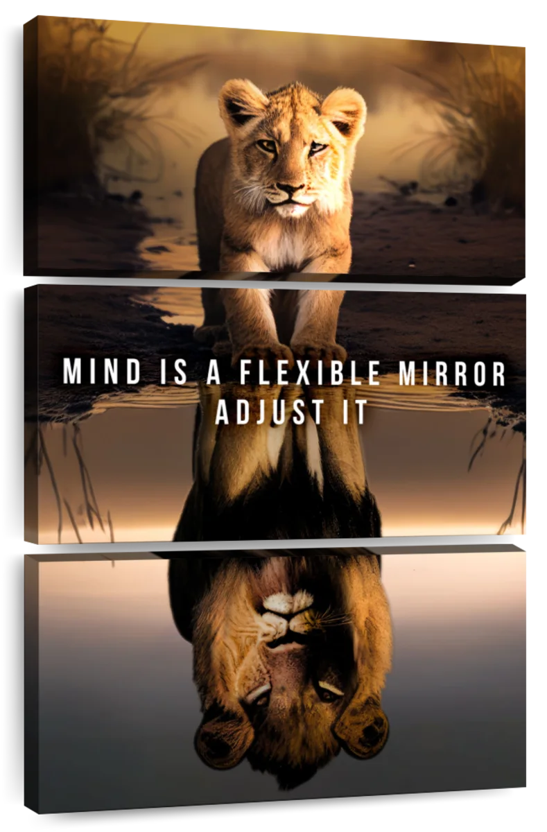 Mind Is A Flexible Mirror Art: Canvas Prints, Frames & Posters