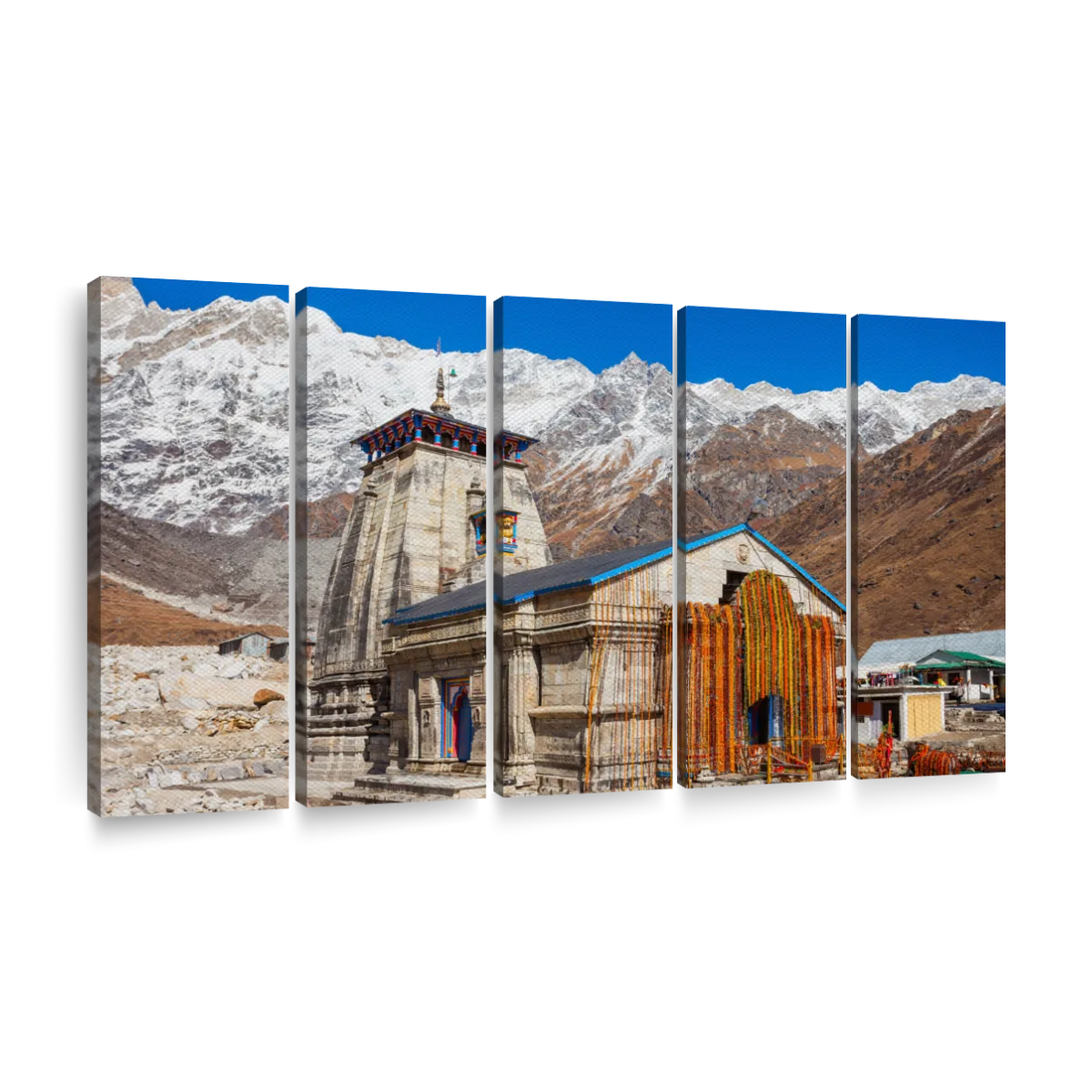 Hindu Kedarnath Temple Wall Art | Photography