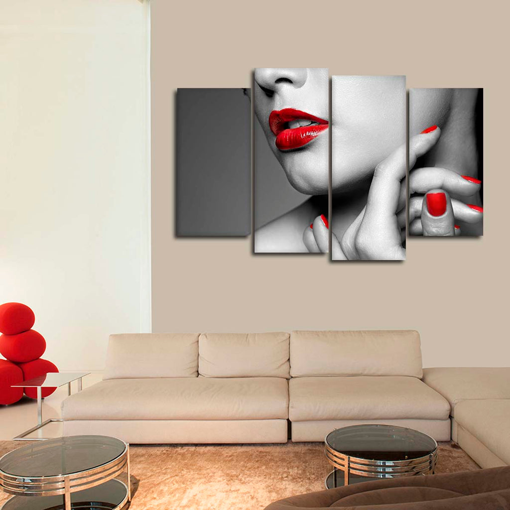 Blindfolded Red Pop Wall Art | Photography