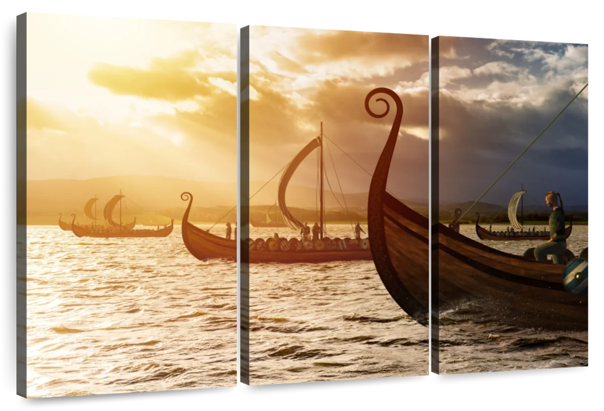 Viking Ship Wall Art  Paintings, Drawings & Photograph Art Prints