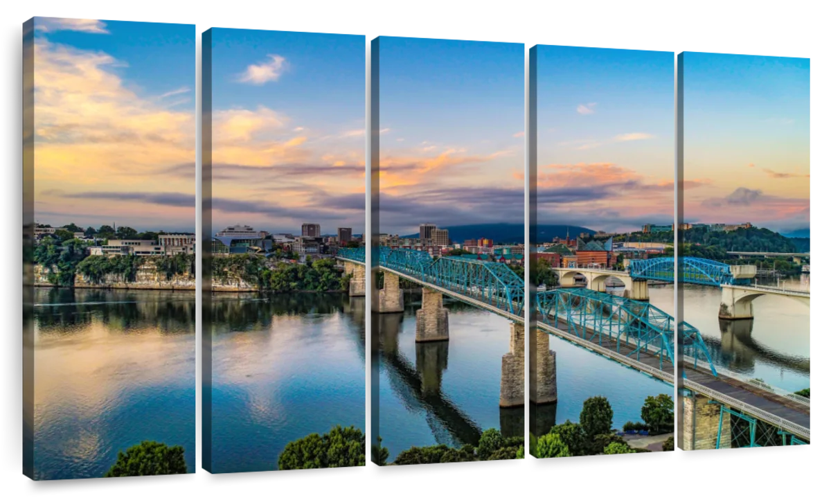 Chattanooga 12x16 Canvas - Tennessee Wall Art – NativeMade™