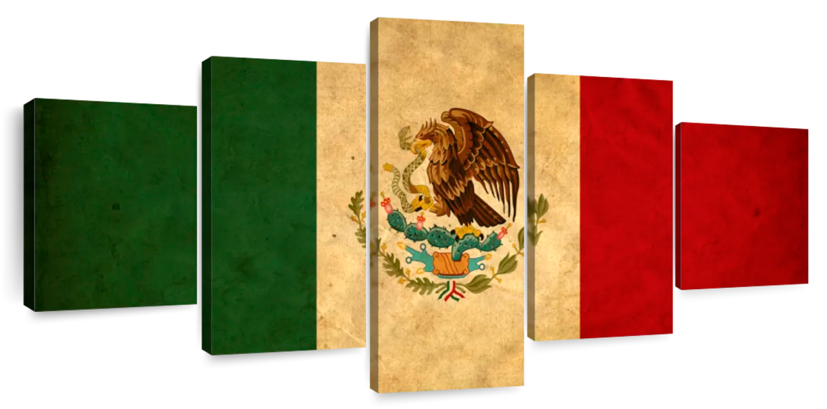 Mexican Flag Art: Canvas Prints, Frames & Posters