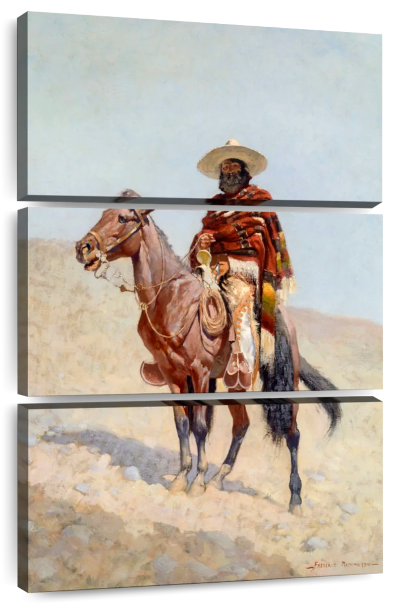 A Mexican Vaquero 1890 Wall Art: Canvas Prints, Art Prints