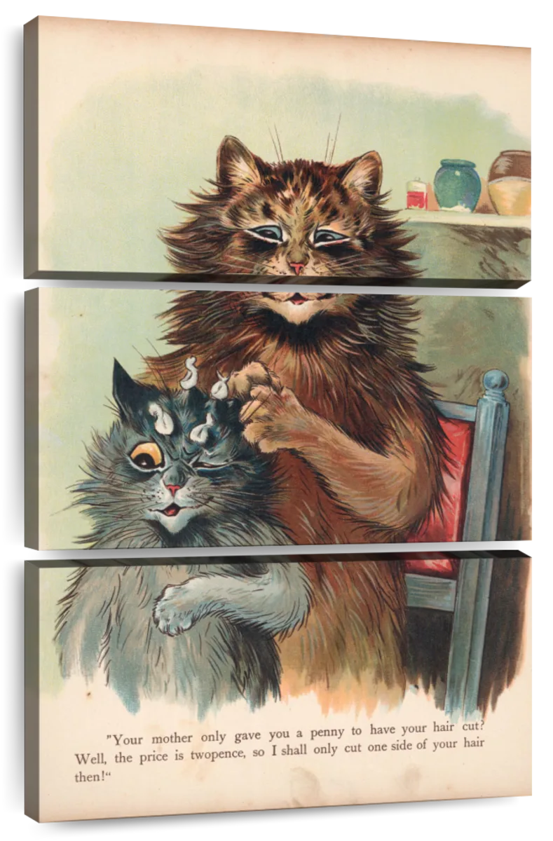 Louis Wain Cats III Art: Canvas Prints, Frames & Posters