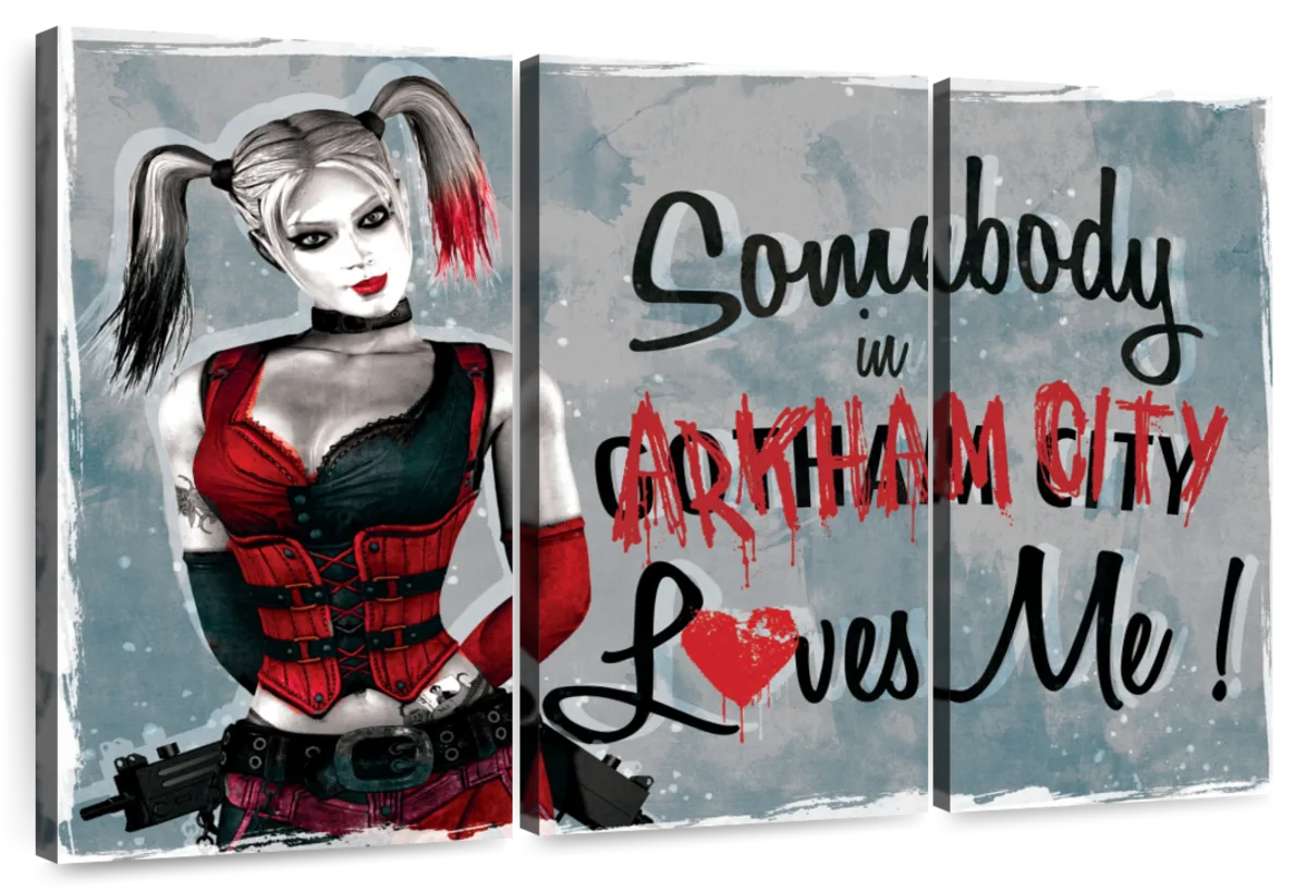 harley quinn logo