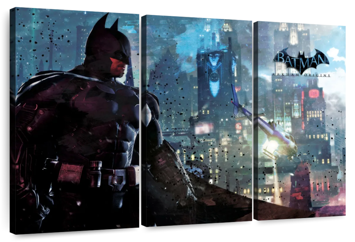 Wall Art Print Batman Arkham Origins, Gifts & Merchandise