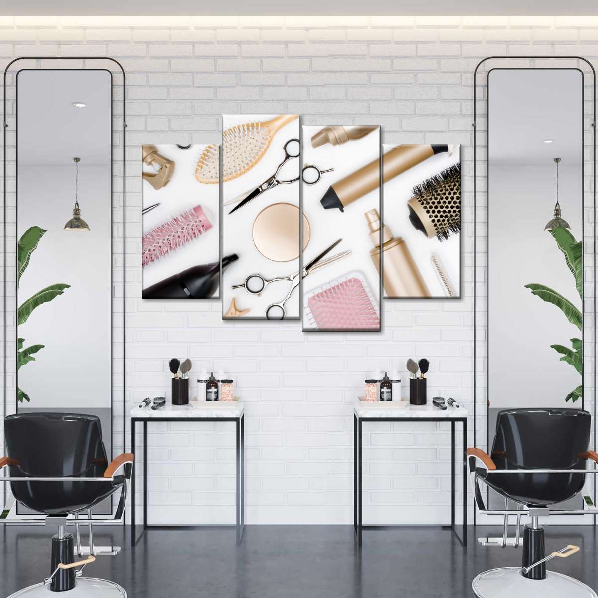 salon wallpaper ideas