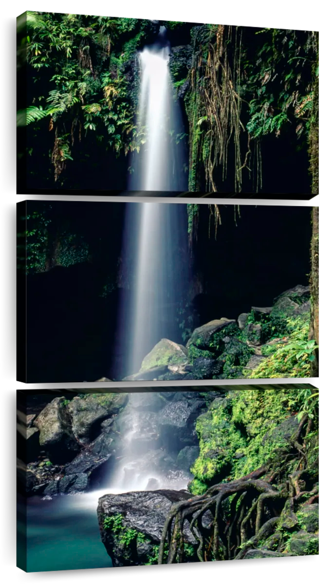 Morne Trois Pitons Waterfall Wall Art | Photography