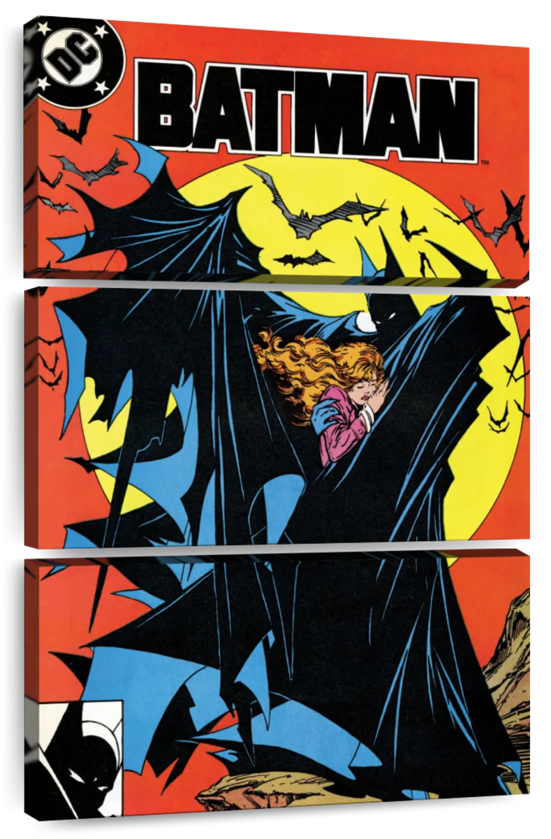 Batman Saves The Damsel Wall Art | Digital Art
