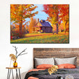 Vermont autumn cottage 