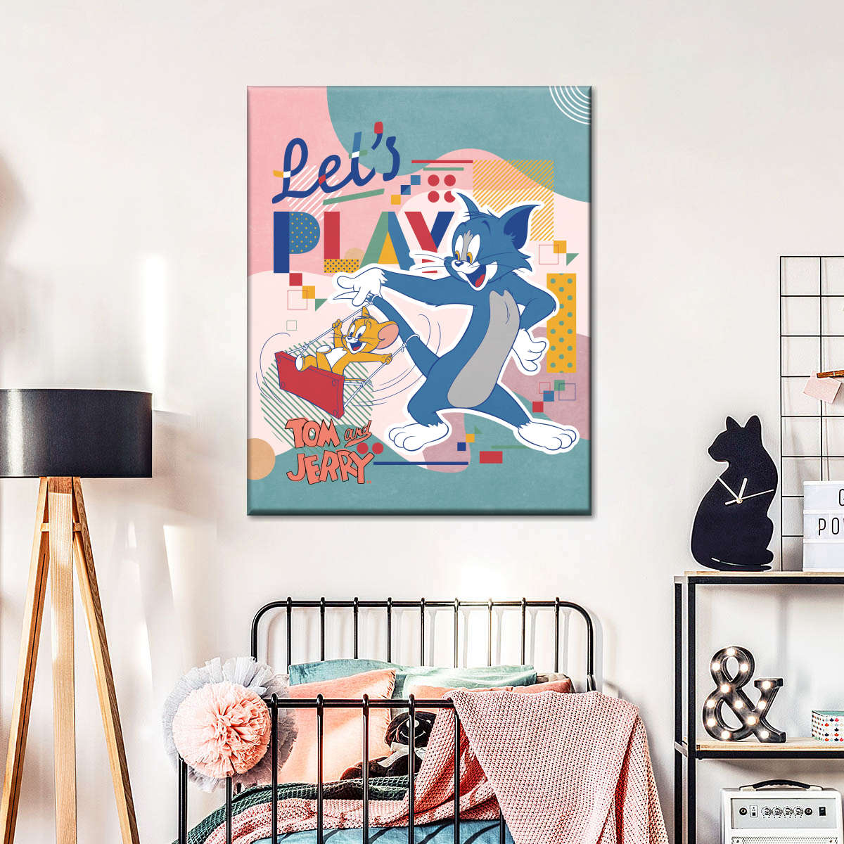 Playtime Tom And Jerry Art: Canvas Prints, Frames & Posters