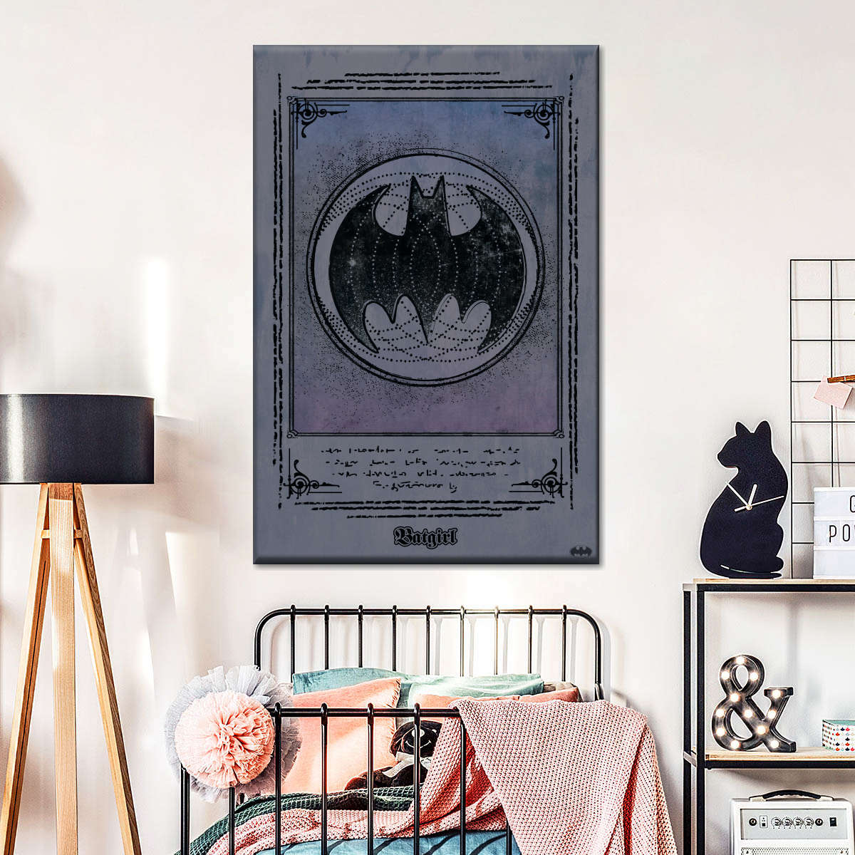 Batman Batgirl Roams Art: Canvas Prints, Frames & Posters