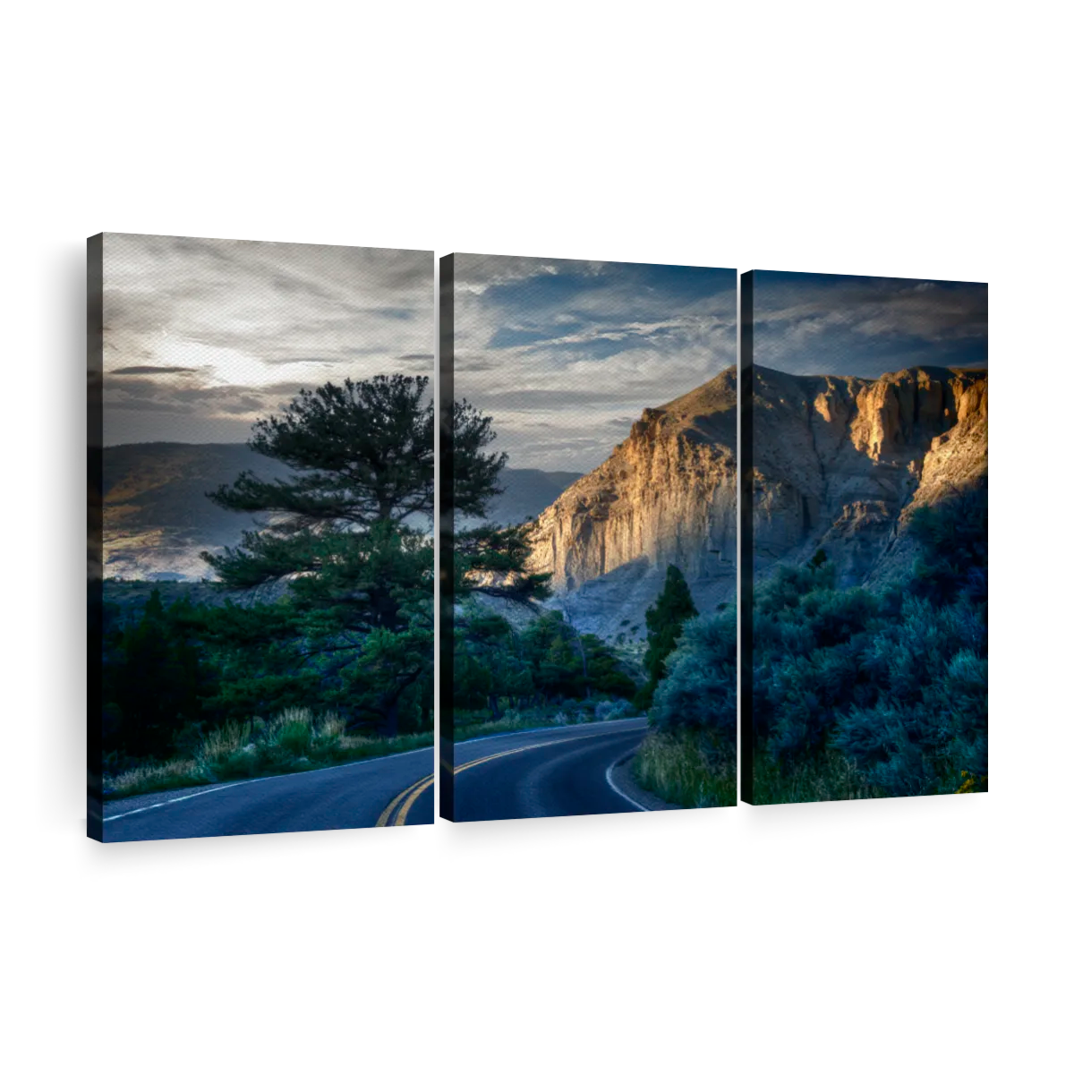 Scenic Drive To Yellowstone Wall Art | Photography