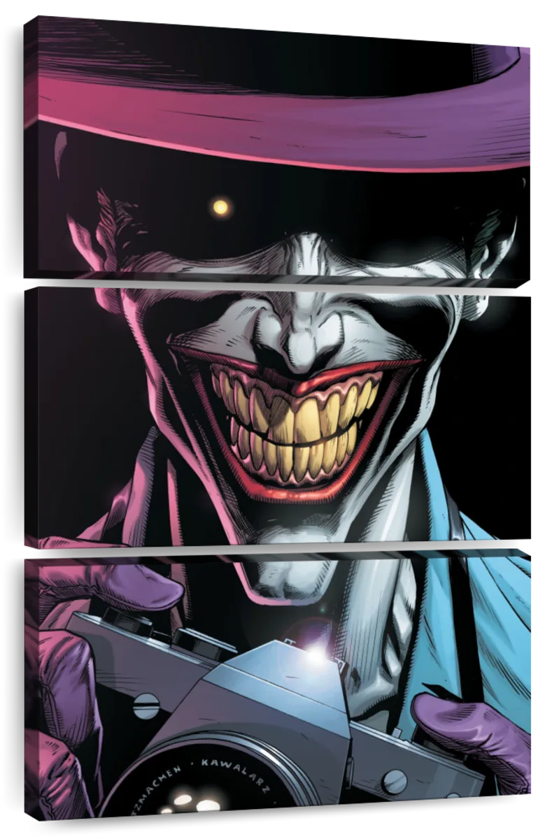 Batman Joker Comic Book Cover I Wall Art | Digital Art