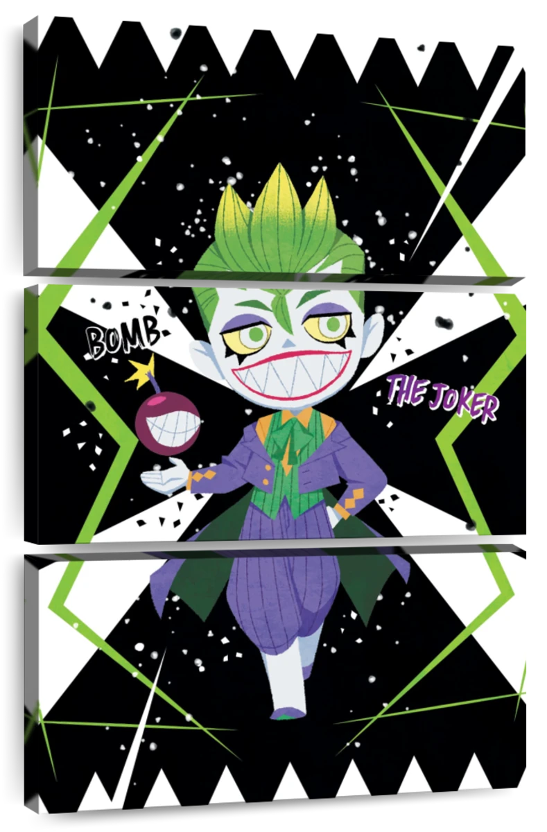 batman joker chibi