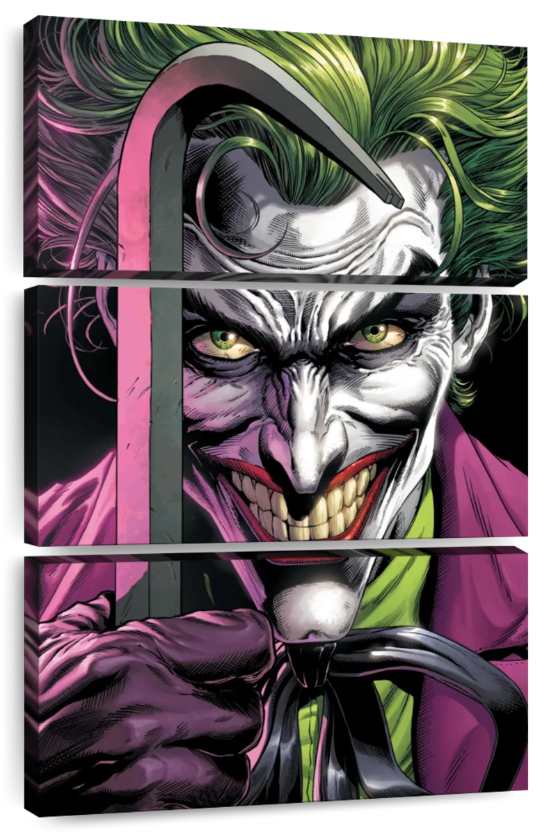 Batman Joker Comic Book Cover II Wall Art | Digital Art