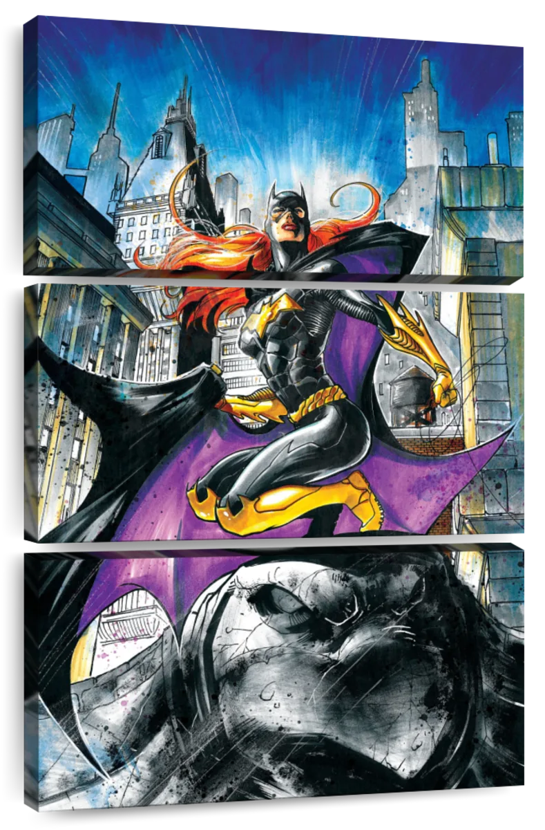 Batman Batgirl Roams Art: Canvas Prints, Frames & Posters