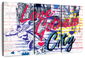 Batman Love Gotham City Wall Art | Digital Art