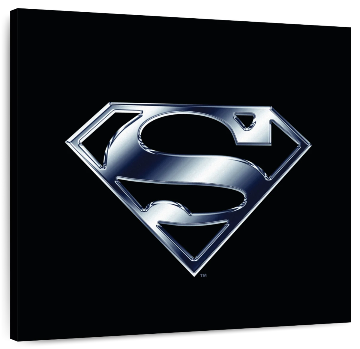 silver superman logo png