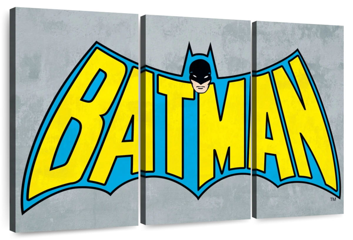 vintage batman logo png