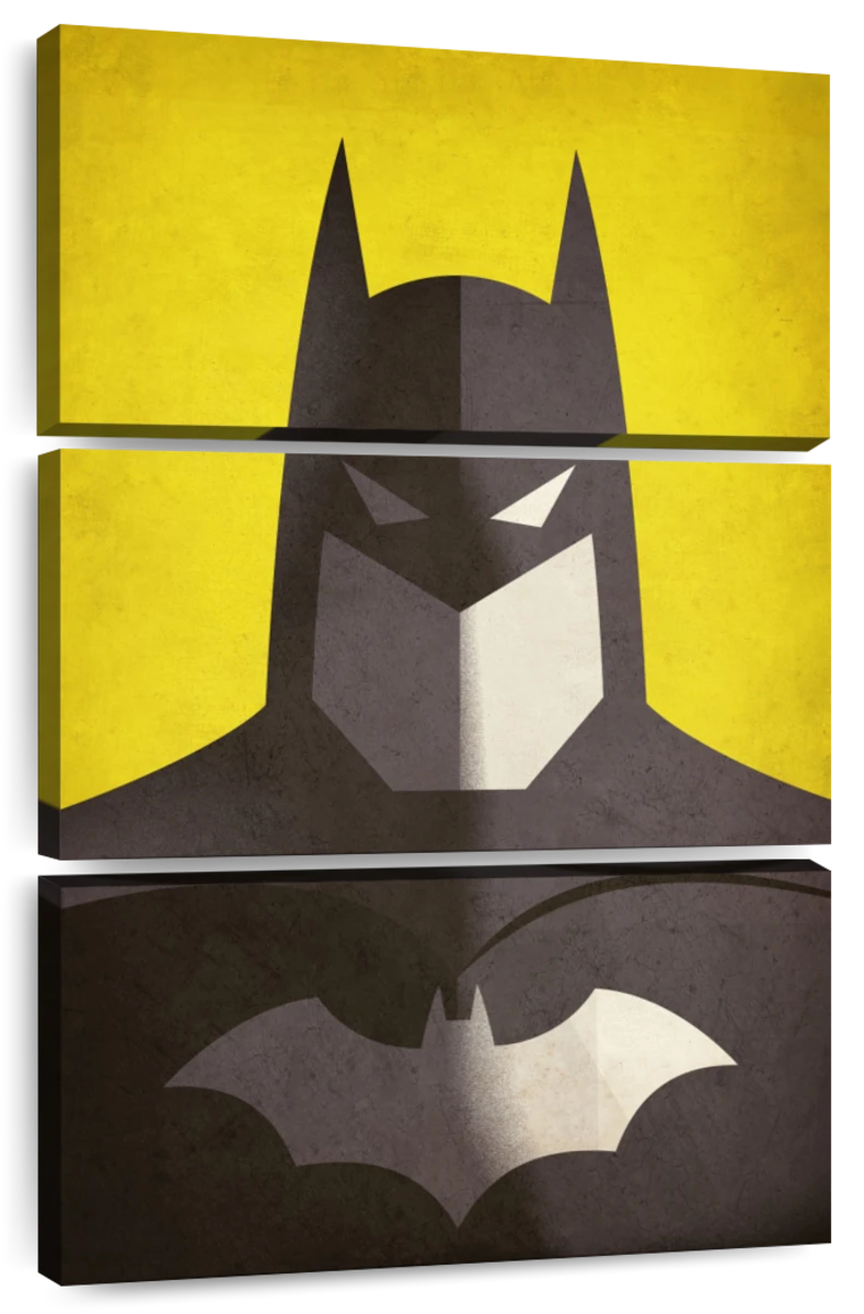 Batman Visage Wall Art | Digital Art