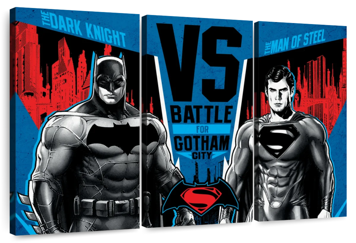 batman v superman gotham city