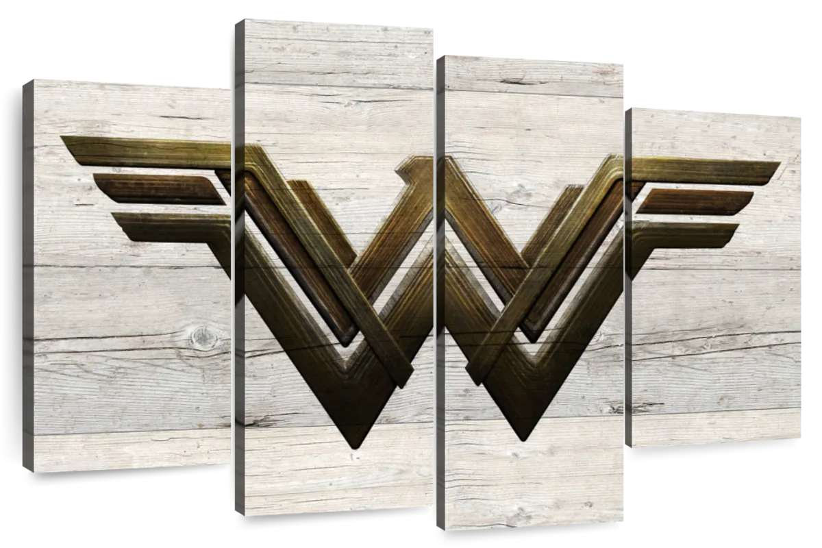 Wonder Woman Movie Golden Lasso Logo Home Business Office Sign