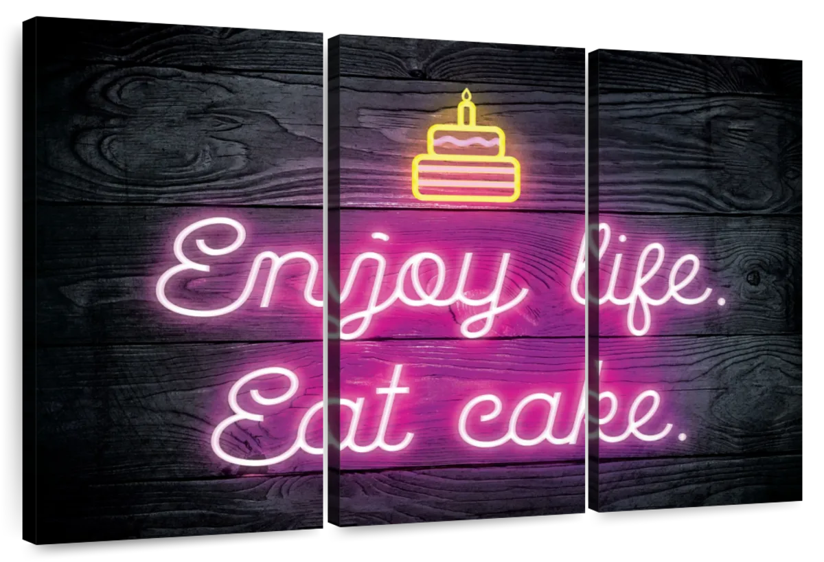 I m here for the Cake Neon | Neon for Bakery – Makkar & Brothers