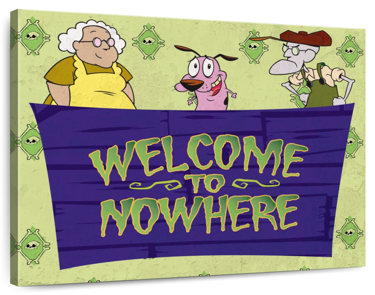 where is nowhere courage the cowardly dog