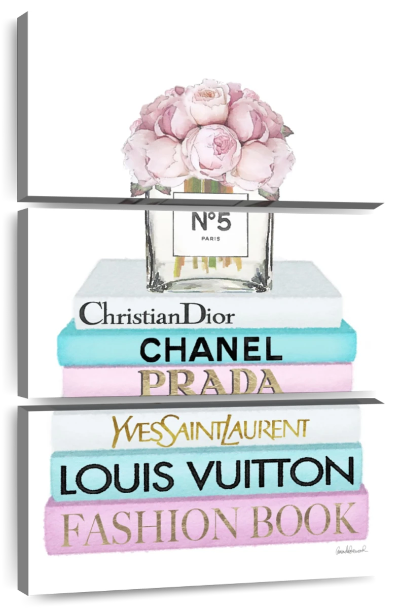 MY FAVORITE FASHION BOOKS- LOUIS VUITTON, CHANEL, YVES SAINT LAURENT ETC. 