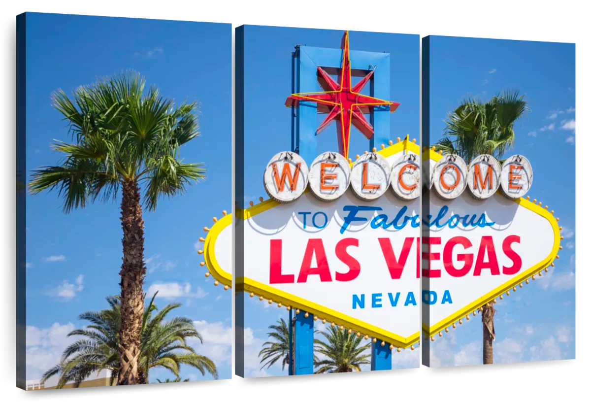 Black Nevada - Welcome to Las Vegas – elegant poster – Photowall
