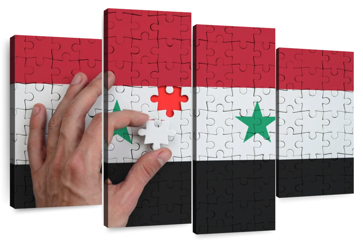 Syria Flags Wall Art  Paintings, Drawings & Photograph Art Prints