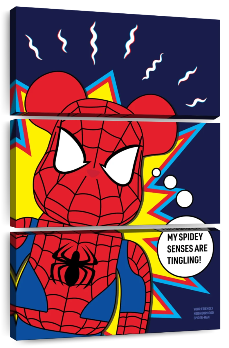 BE@RBRICK NEIGHBORHOOD SPIDER-MAN