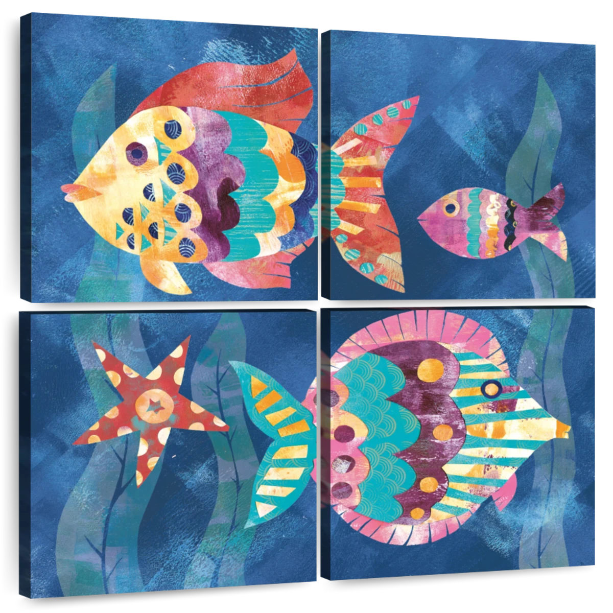 Boho Reef Fish II Wall Art: Canvas Prints, Art Prints & Framed Canvas