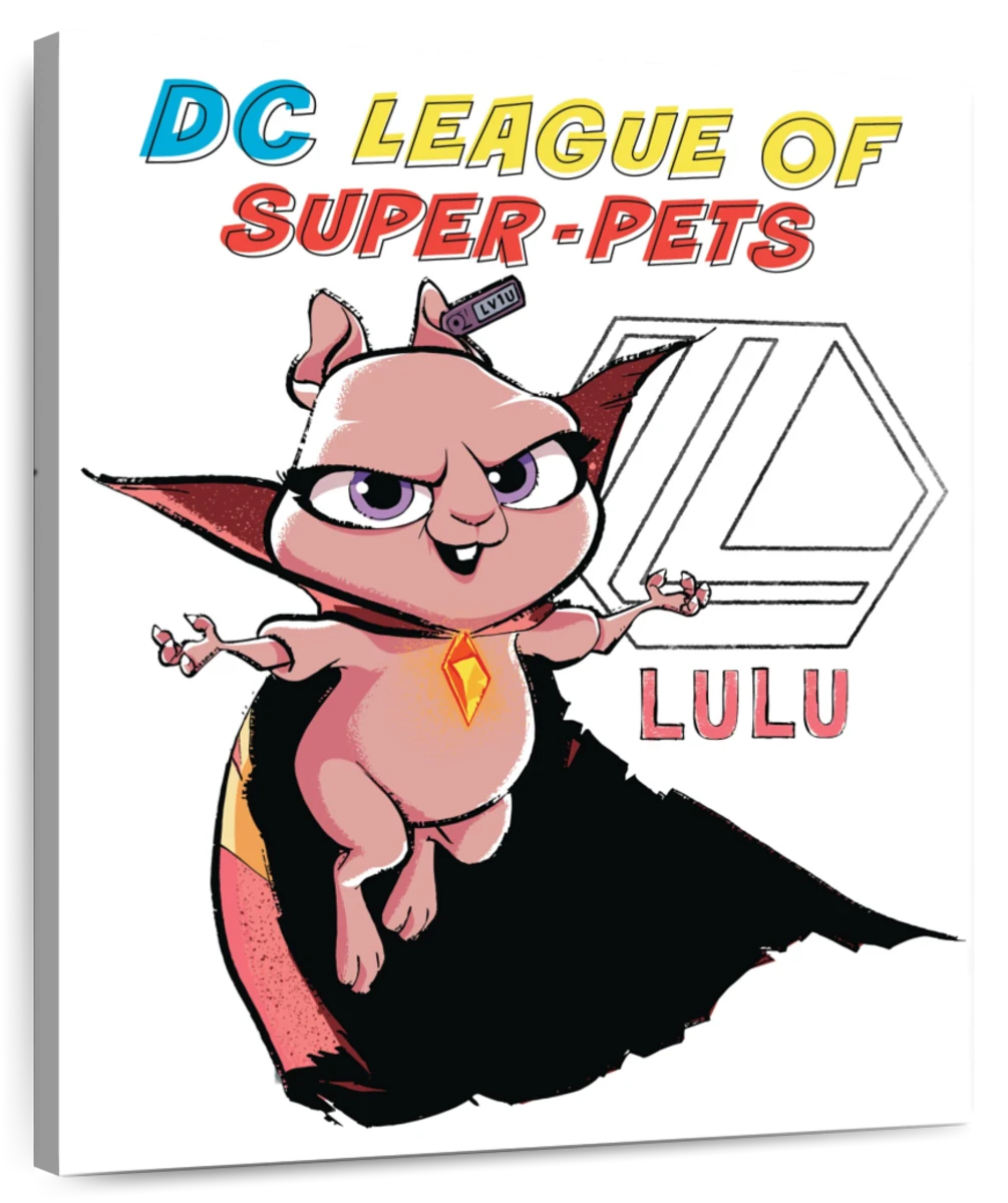 DC Comics- League of Super-Pets - Evil Genius Lulu - Cotton - Lilac –  Camelot Fabrics®
