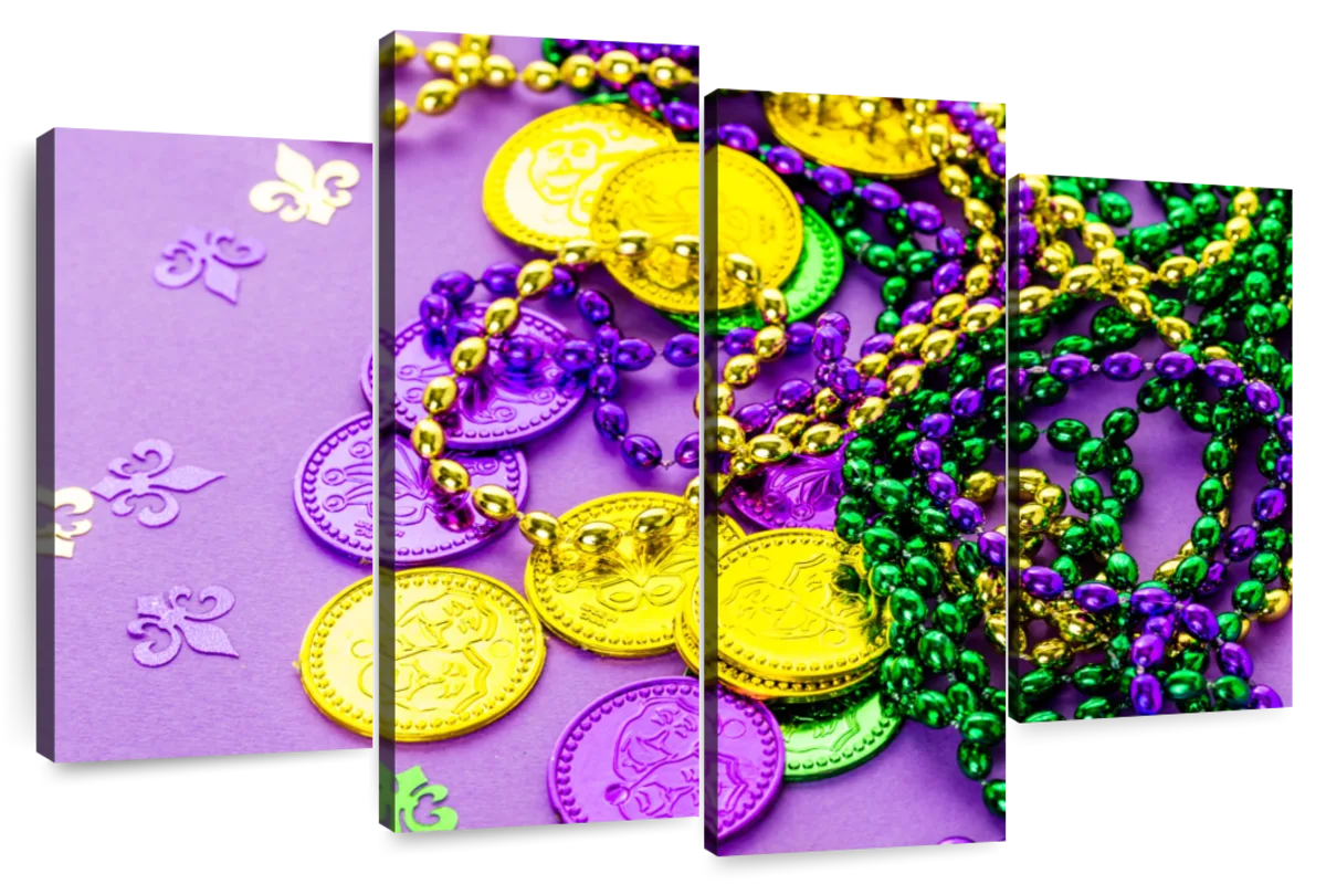 Mardi Gras Ornaments Art: Canvas Prints, Frames & Posters