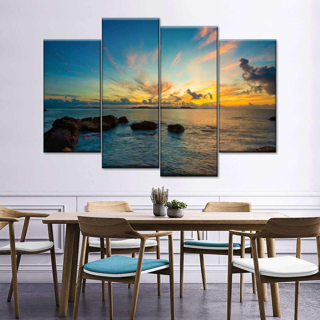 Sea Sunrise Horizon Wall Art | Photography