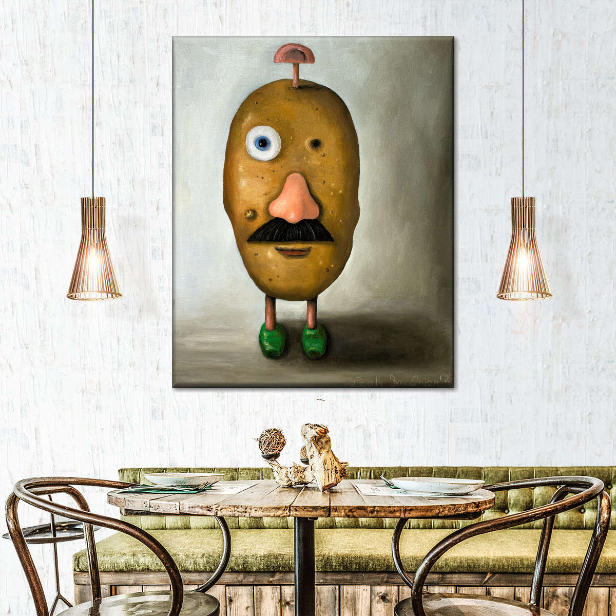 Misfit Potato I Wall Art: Canvas Prints, Art Prints & Framed Canvas