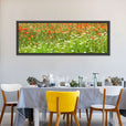 France provence   spring flowers framed canvas Wall Decor