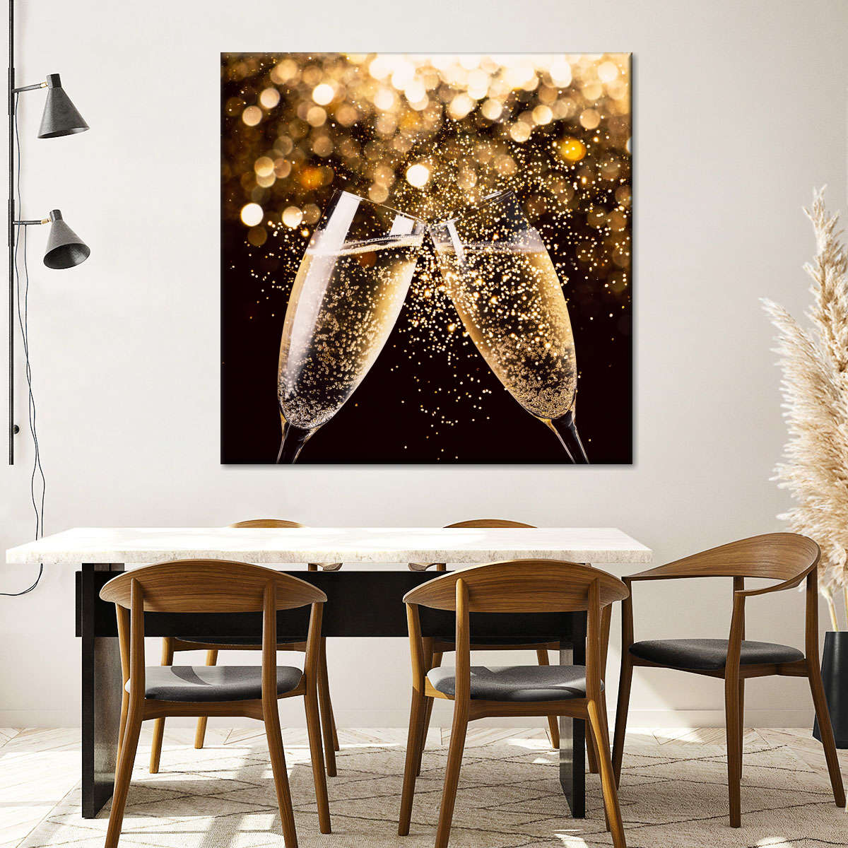 Champagne Toast  Gallery Wall Set