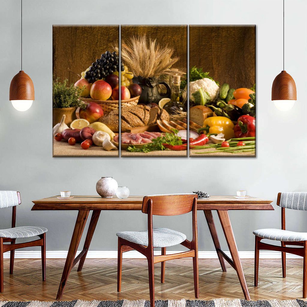 Table Of Food Wall Art | Photography