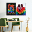 Personalized pride love is love 